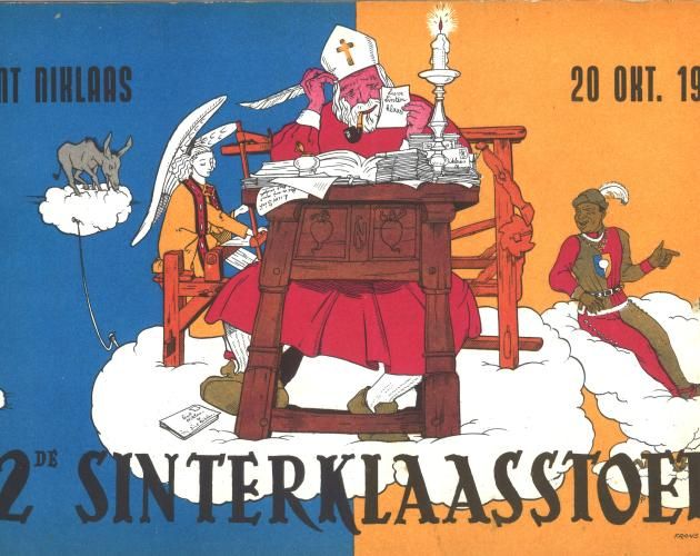 brochure Sinterklaasstoet 1957